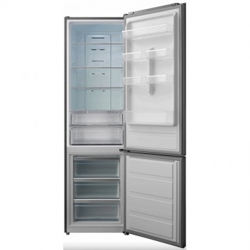 Robin Ψυγειοκαταψύκτης 356lt Total NoFrost Υ200xΠ60xΒ63.5εκ. Dark Inox RB-487 DIN